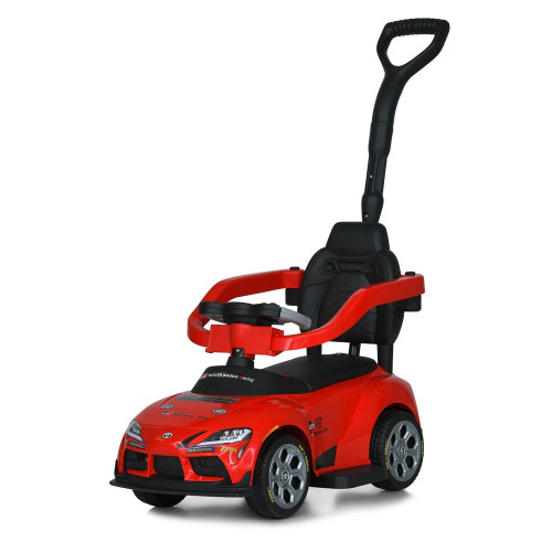 Каталка-толокар Bambi 2в1 Toyota із батьківською ручкою (M 6129EL-3)