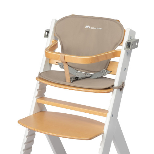 Стільчик для годування з вкладишем BEBE CONFORT Timba Light Wood/Beige — 16778 Стільчик для годування з вкладишем BEBE CONFORT Timba Light Wood/Beige — 16778
