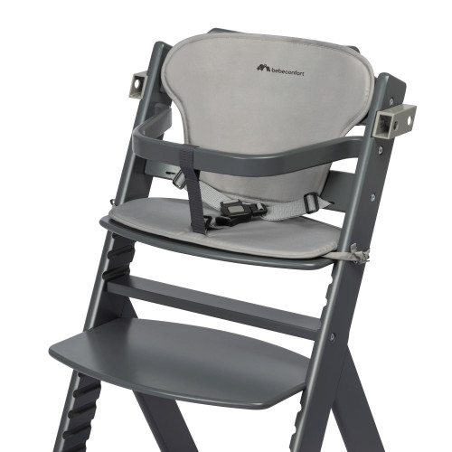 Стільчик для годування з вкладишем BEBE CONFORT Timba Grey Mist — 16779 Стільчик для годування з вкладишем BEBE CONFORT Timba Grey Mist — 16779