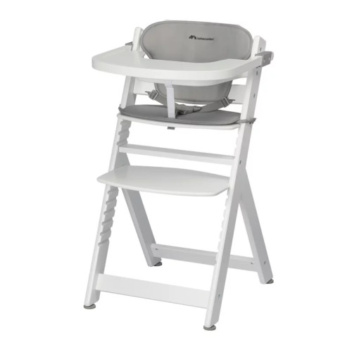 Стільчик для годування з вкладишем BEBE CONFORT Timba White/Gray — 16875 Стільчик для годування з вкладишем BEBE CONFORT Timba White/Gray — 16875
