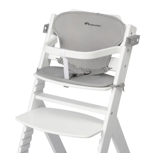 Стільчик для годування з вкладишем BEBE CONFORT Timba White/Gray — 16875 Стільчик для годування з вкладишем BEBE CONFORT Timba White/Gray — 16875