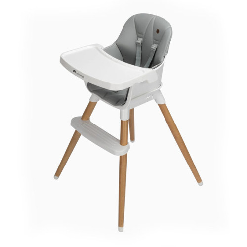 Стульчик для кормления BEBE CONFORT ABELIA Mineral Grey — 16645 Стульчик для кормления BEBE CONFORT ABELIA Mineral Grey — 16645