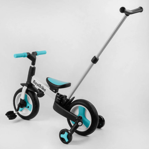 Детский велосипед-трансформер Best Trike 56659 родительская ручка, съемные педали — 10312