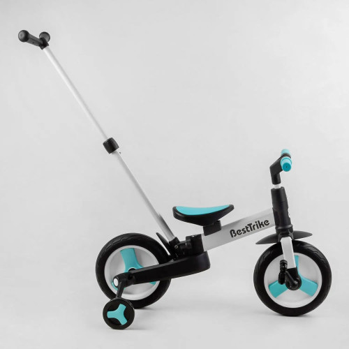 Детский велосипед-трансформер Best Trike 56659 родительская ручка, съемные педали — 10312