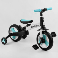 Детский велосипед-трансформер Best Trike 56659 родительская ручка, съемные педали