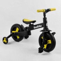 Детский велосипед-трансформер Best Trike 58195, родительская ручка, съемные педали