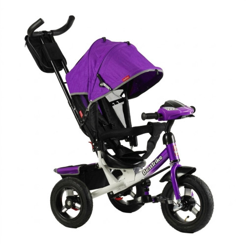 Трехколесный велосипед Best Trike надувные колеса, корзина (3390-30-126)