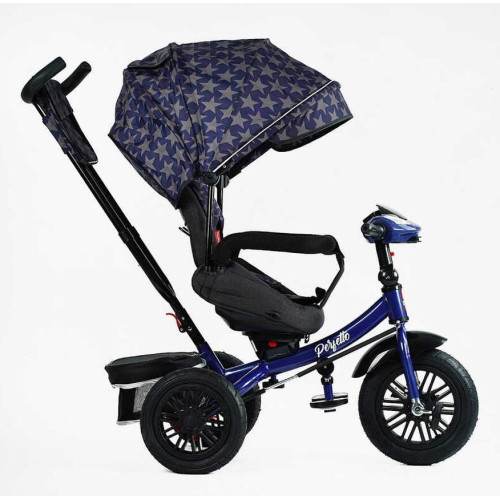 Трехколесный велосипед Best Trike Perfetto поворотное сиденье, корзина, музыка (8066 / 208-23) — 26932