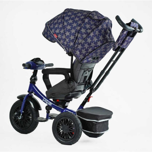 Трехколесный велосипед Best Trike Perfetto поворотное сиденье, корзина, музыка (8066 / 208-23) — 26932