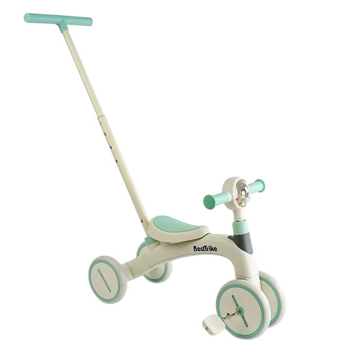 Дитячий триколісний велосипед Best Trike з батьківською ручкою BST-410