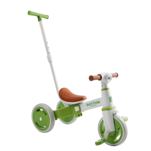 Дитячий триколісний велосипед Best Trike з батьківською ручкою LB-10240