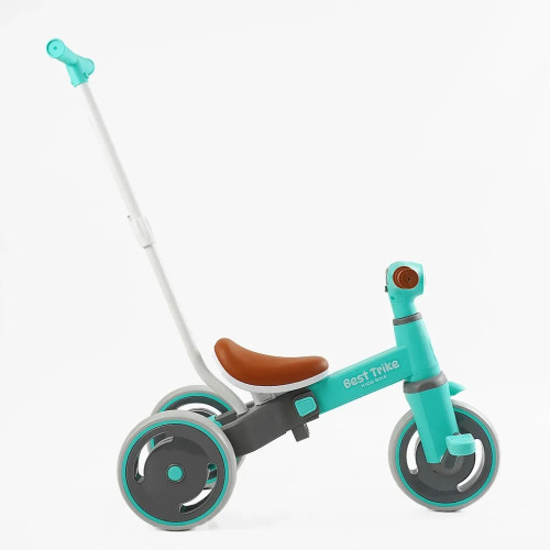 Детский трехколесный велосипед Best Trike с родительской ручкой LB-10360 — 26941