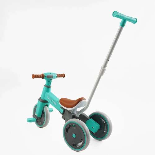 Детский трехколесный велосипед Best Trike с родительской ручкой LB-10360 — 26941