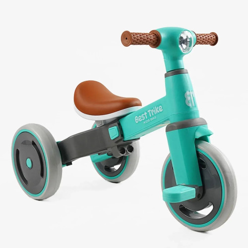 Детский трехколесный велосипед Best Trike с родительской ручкой LB-10360 — 26941