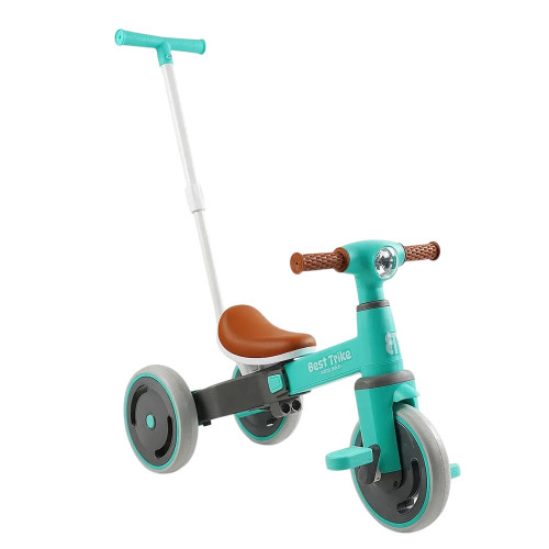 Детский трехколесный велосипед Best Trike с родительской ручкой LB-10360