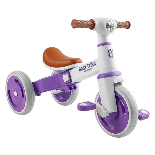 Детский трехколесный велосипед Best Trike с родительской ручкой LB-10571 — 26942