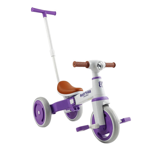 Детский трехколесный велосипед Best Trike с родительской ручкой LB-10571
