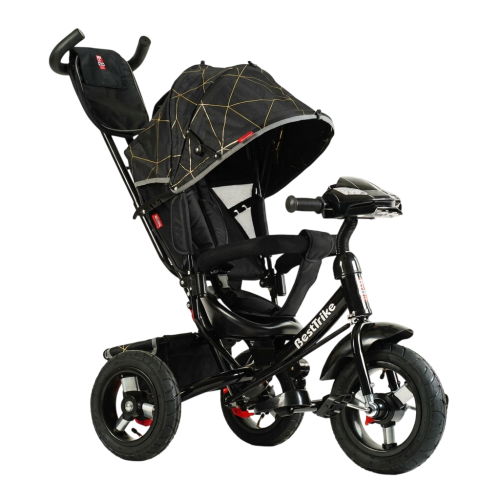Трехколесный велосипед Best Trike надувные колеса, корзина (3390-31-025)