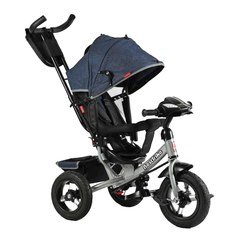 Триколісний велосипед Best Trike надувні колеса, кошик (3390-32-068)