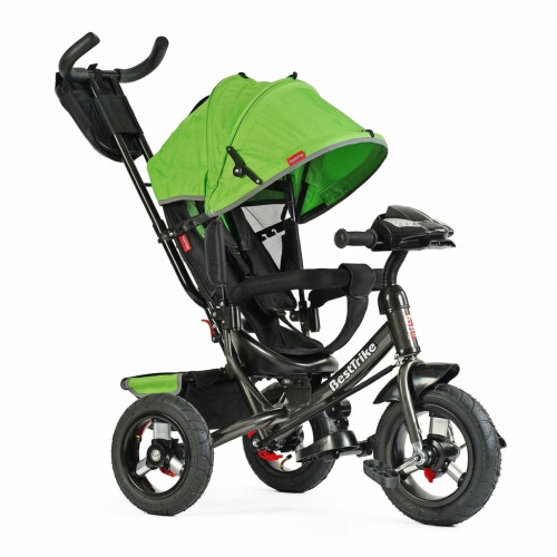 Триколісний велосипед Best Trike надувні колеса, кошик (3390-34-820)