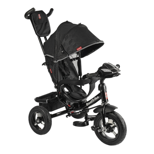 Триколісний велосипед Best Trike надувні колеса, кошик (3390-39-211)