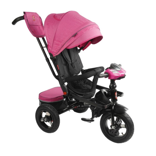 Триколісний велосипед Best Trike поворотні сидіння, складне кермо, музика (6088 F – 701-16)