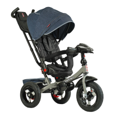 Трехколесный велосипед Best Trike поворотные сиденья, складной руль, музыка (6088 F – 714-96)
