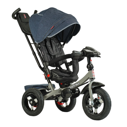 Триколісний велосипед Best Trike поворотні сидіння, складне кермо, музика (6088 F – 714-96)
