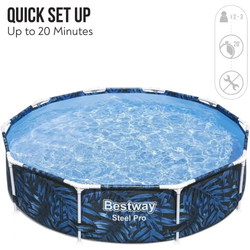 Бассейн каркасный Bestway 305-66 см, 4062 л (56985) — 18284