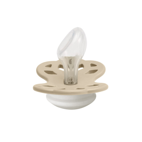 Пустушка Bibs Infinity Silicone Anatomical Size 2 Vanilla GLOW — 9469