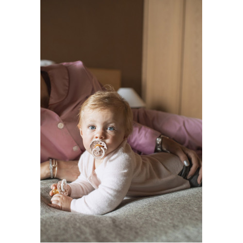 Пустушка Bibs Boheme Latex Size 2 Blush Glow — 9228