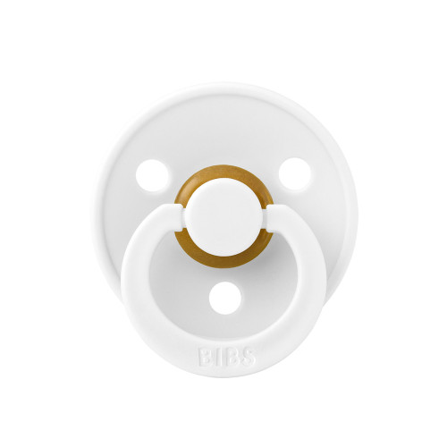 Пустышка Bibs Colour Latex Size 2 White — 9248