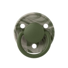 Пустышка Bibs De Lux Latex Size 2 Tie Dye Camo Hunter Green/Sand