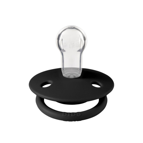 Пустушка Bibs De Lux Silicone Onesize Black — 9265