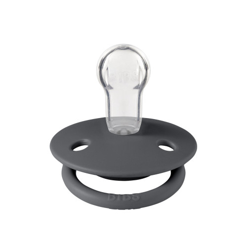Пустушка Bibs De Lux Silicone Onesize Iron — 9269