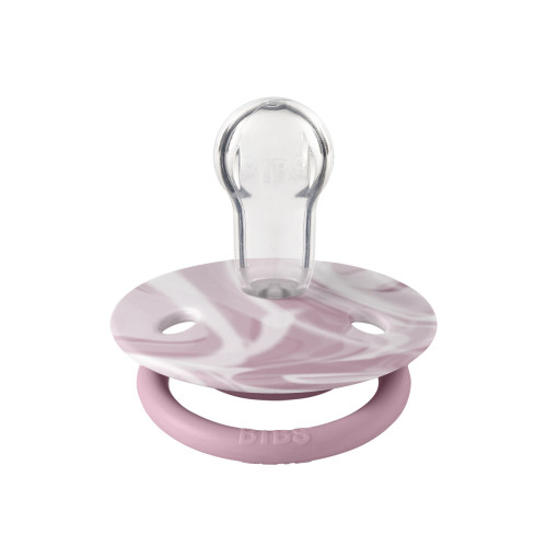 Пустушка Bibs De Lux Silicone Onesize Tie Dye Heather White — 9447