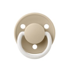Пустышка Bibs De Lux Silicone Onesize Vanilla GLOW