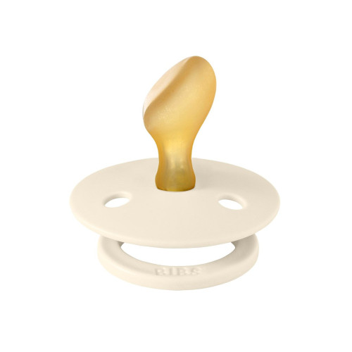Пустушка Bibs Pacifier Colour Latex Size 1 Anatomical Ivory — 25331