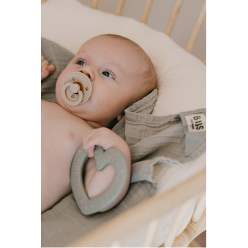Пустышка Bibs Colour Latex Size 1 Symmetrical Sand — 10455