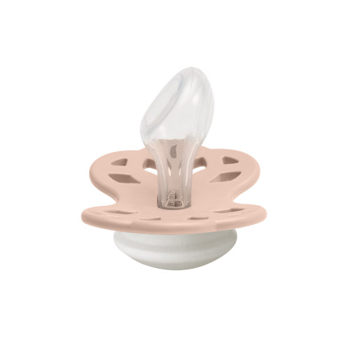 Пустушка Bibs Infinity Silicone Anatomical Size 2 Blush GLOW — 9468