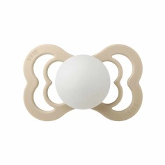 Пустышка Bibs Infinity Silicone Symmetrical Size 1 Vanilla GLOW