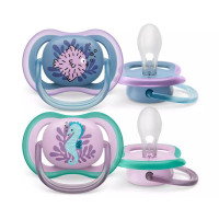 Пустушка Philips Avent Ultra Air, 6–18 міс., 2 шт. (SCF085/61)