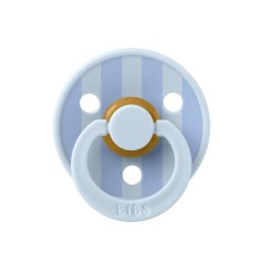 Пустышка Bibs Pacifier Studio Colour Block Latex Size 1 Baby Blue/Dusty Blue