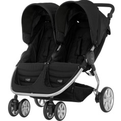 Прогулочная коляска для двойни Britax-Romer B-Agile Double Cosmos Black