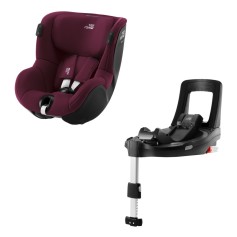 Автокресло Britax-Romer Dualfix iSense Flex Base Burgundy Red