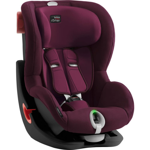 Автокрісло Britax-Romer King II LS Black Series Burgundy Red — 3678 Автокрісло Britax-Romer King II LS Black Series Burgundy Red — 3678