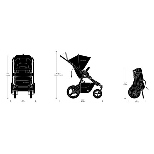Прогулянкова коляска Bumbleride Era Dawn Grey (E-465DG) — 22254