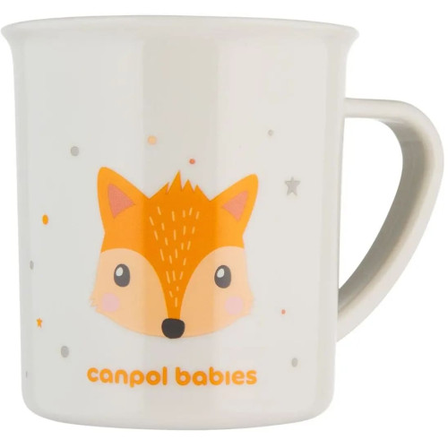 Кружка Canpol babies Cute Animals 170 мл помаранчева (4/413_ora) — 9196