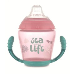 Кружка-непроливайка Canpol babies Sea Life с силиконовым носиком, 230 мл (56/501_pin)