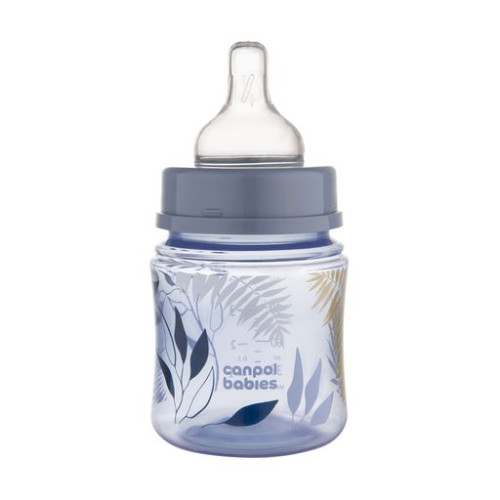 Пляшечка для годування антиколікова Canpol Babies EasyStart Gold 120 мл (35/239_blu) Пляшечка для годування антиколікова Canpol Babies EasyStart Gold 120 мл (35/239_blu)